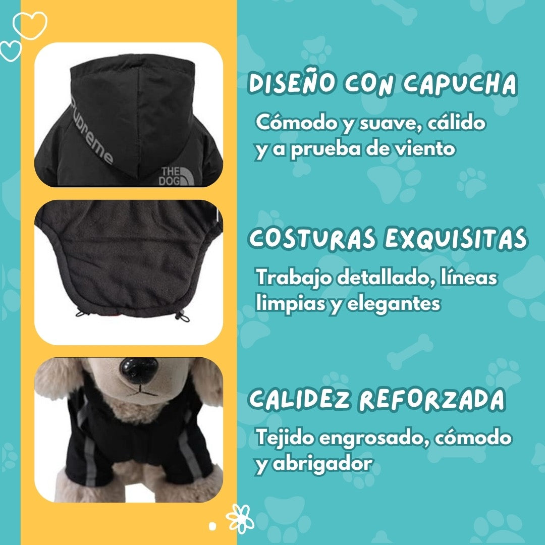 Chaqueta Térmica Impermeable para Perros – Protección contra Frío y Lluvia