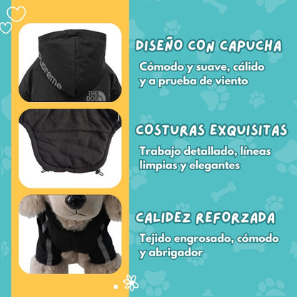 Chaqueta Térmica Impermeable para Perros – Protección contra Frío y Lluvia