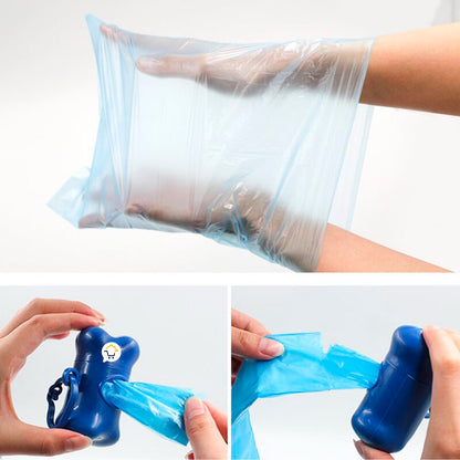 Dispensador de Bolsas para Mascotas + Rollos Incluidos – Paseos Sin Complicaciones