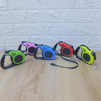Correa Retráctil para Perros y Gatos 3 Metros – Paseo Seguro y Cómodo