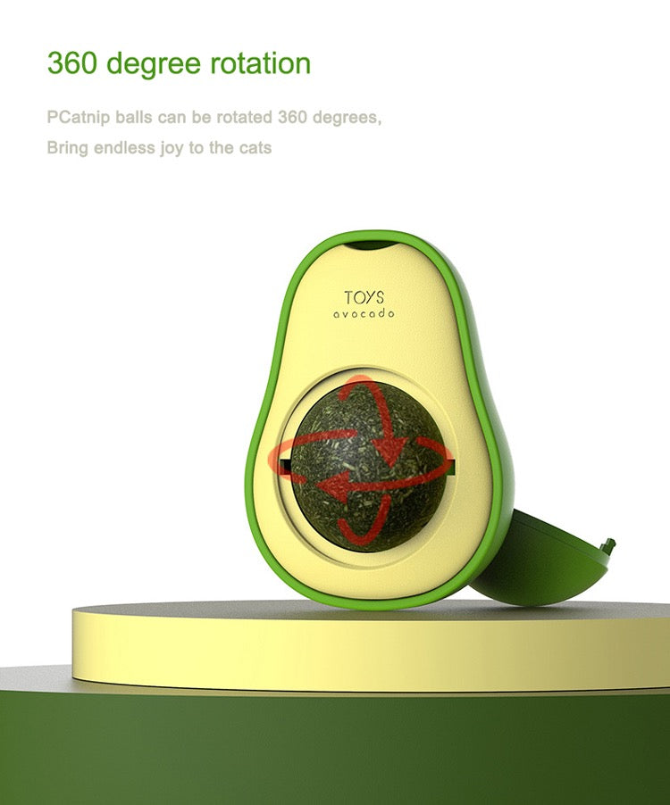 Aguacate Catnip para Gatos – Juguete Relajante y Estimulante