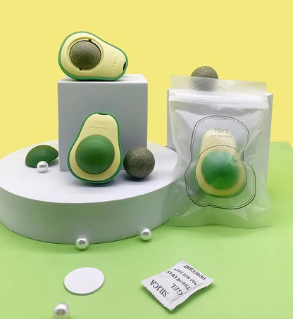 Aguacate Catnip para Gatos – Juguete Relajante y Estimulante
