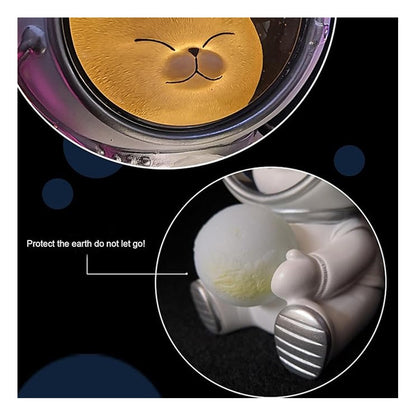 Lámpara Gatito Astronauta – Luz Mágica Decorativa para Habitación